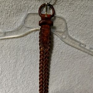 Braided belt